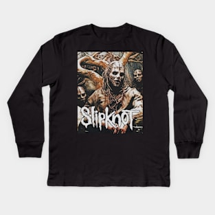 Slipknot Fan-Artwork Kids Long Sleeve T-Shirt